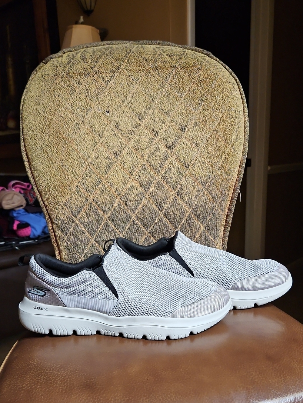 Skechers Go Walk Evolution Ultra Impeccable Slip On Sneakers Walking Shoes Gray
